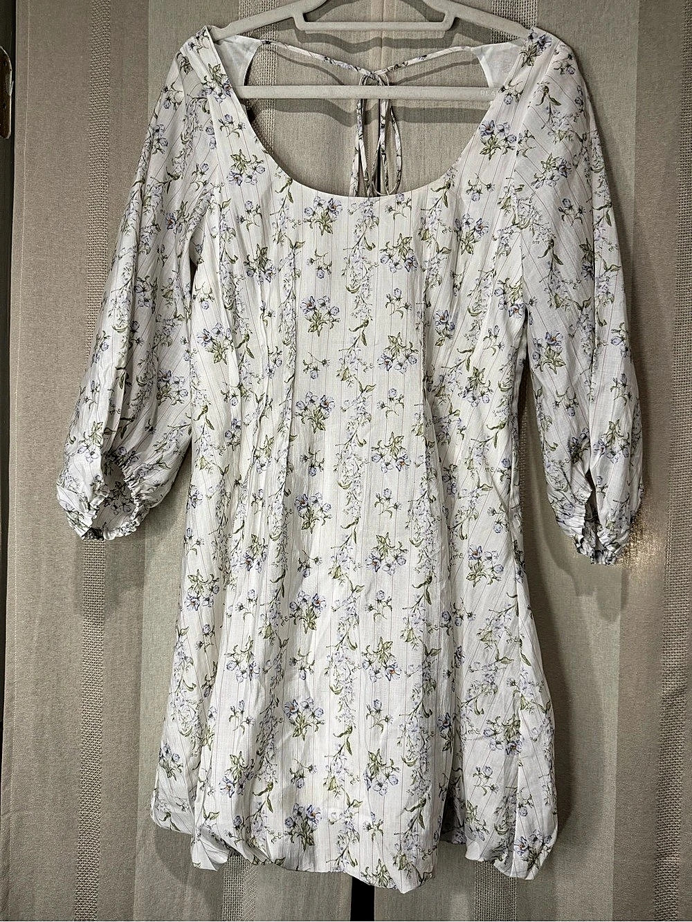 H&M Brock Collection x H&M Floral Mini Dress Size Small Like New